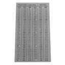 1PCS 3.5-inch Pocket Ruler Tools Woodworking Pocket Ruler Multi-Functional and Easy-to-use Marking Tool Square Precision Ruler Easy-to-use Marking Tool