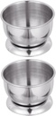 GLEAVI 2pcs Portable Tea Cup Lightweight Drinking Cups for Tea Liquor and Sake and Easy to Clean for Home Travel and Outdoor Use