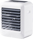 Evaporative Air Cooler, 3 Speed Mini Portable Swamp Coolers with Humidifier, Bedroom, Home Office, and Camping, USB Rechargeable