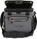 Titan by Arctic Zone Deep Freeze Cooler - Zipperless Hardbody Cooler - Deep Freeze Insulation, HardBody Liner, and SmartShelf