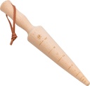 REDECKER Untreated Beechwood Garden Dibber for Seedling and Bulb Planting Tool, Gardening Wooden Dibber