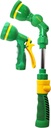 Miracle-Gro Watering Tool Kit – Includes 17 in. 6-Pattern Garden Hose Wand and 9-Pattern Heavy-Duty Spray Nozzle with Adjustable Spray Settings for Watering, Gardening, and Outdoor Use