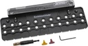 Milescraft 1316 CabinetMate - Shelf Pin Drilling Jig, Create Holes for Wobble Free Shelves. Cabinet Drill Guide for Straight Holes. Includes Drill Bit an Index Pins and Built-In Storage