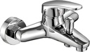 Shower Mixer Tap Bathtub Shower Mixer Tap Brass Hot and Cold，Mobile Home Bathtub Faucet Ceramic Shower Mixer with Diverter Shower Mixer Faucet,ChromeC(Chrome B)