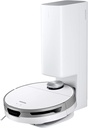 SAMSUNG Jet Bot+ Robot Vacuum Cleaner w/ Clean Station, Automatic Emptying, Precision Cleaning, 5-Layer Filter, Intelligent Power Control for Hardwood Floors, Carpets, Area Rugs, VR30T85513W/AA, White