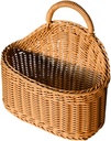 Woven Wall Hanging Storage Basket Boho Decor Kitchen Storage Holder Wall Baskets Fruit Vegetable