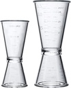 Set of 2 Measure Cup,Double Head Wine Bar Tool for Bar Party Kitchen
