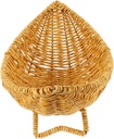 Imitation Rattan Fruit Baskets for Kitchen Multi-function Bread Tray Delicate Storage Basket
